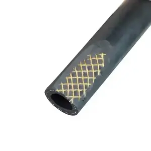 Oil/wear-resistant flexible water pump hydraulic rubber hose 100R1At/ 100R2At garden hose connector