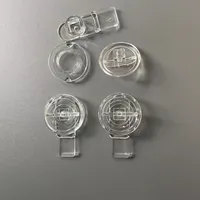 Kristall klarer Acryl schrank Rundes Haspel schloss Acryl-Spenden box Kunststoff-Tür verriegelung Haspel