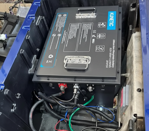 KUNETIC OEM 공장 72V <span class=keywords><strong>96V</strong></span> 100Ah 고출력 <span class=keywords><strong>LiFePO4</strong></span> 딥 사이클 리튬 배터리 팩 6000 사이클 90kg 헤비 듀티 유틸리티 차량 - Product Image 5