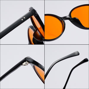 Logo personalizzato Firstsense nuovo Design montatura <span class=keywords><strong>TR</strong></span> montatura alta qualità ottica ovale occhiale Bluelight Blockerglasses arancione - Product Image 3