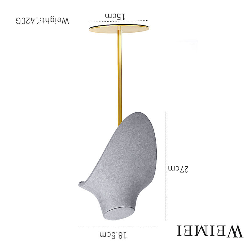 Petite base de cou grise