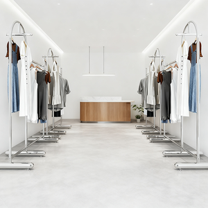 MR08 Moda Boutique Display <span class=keywords><strong>Ropa</strong></span> Bastidores Mujer <span class=keywords><strong>Tienda</strong></span> de <span class=keywords><strong>ropa</strong></span> Diseño de interiores para <span class=keywords><strong>tienda</strong></span> de <span class=keywords><strong>ropa</strong></span> - Product Image 5