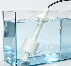 Capteur de niveau de liquide, interrupteur à flotteur en plastique blanc avec câble noir pour la détection de niveau élevé ou bas, refroidisseur d'air évaporatif - Product Image 3