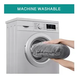 Housse de canapé en velours extensible Elleine, ensemble de 3 pièces, taille futon, style moderne, lavable en machine, protecteur - Product Image 5