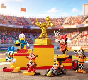 Caja al por mayor de 12 unidades: 52toys Disney <span class=keywords><strong>Mickey</strong></span> y sus amigos, serie F1 Track Adventure, caja misteriosa de coleccionables, juguetes de cumpleaños para niños - Product Image 3