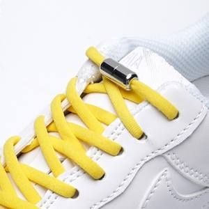 Cordones Elásticos Sin Atar, Cordones Semicirculares para Niños y Adultos, Cordones Rápidos con Cierre Metálico para Zapatillas - Product Image 1