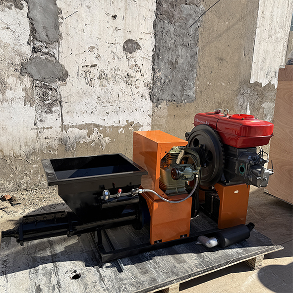 Wall Concrete Spraying Machine Sand Mortar