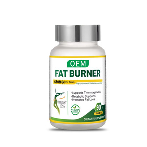 Compresse Vegane per la Perdita di Peso con Estratto di Fagiolo Bianco 650mg, Estratto di Tè Verde, L-Carnitina <span class=keywords><strong>e</strong></span> Vitamine, Etichetta Privata OEM, Vendita all'Ingrosso - Product Image 1