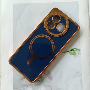 Coque de téléphone TPU couleur fantaisie dorée en gros pour ITEL S24 Mobile Cover - Product Image 5