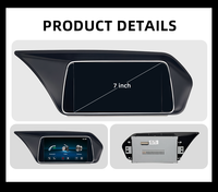 Radio GPS Android de 7 Pulgadas para Mercedes Benz Clase E W207 C207 A207 con DSP, USB, Pantalla Táctil y CarPlay
