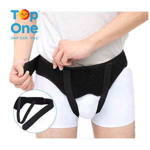 TopOne Men Medical Ostomy Ingle Support Truss Almohadillas de compresión bilaterales Cinturón de hernia inguinal para hombres - Product Image 1