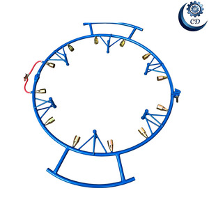 Chauffe-joint annulaire à chaleur uniforme pour pré<span class=keywords><strong>chauffage</strong></span> des raccords de pipeline des champs pétrolifères des Émirats arabes unis - Product Image 6