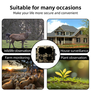 Telecamera da gioco L-SHINE e telecamere da Trail 4k 32MP impermeabile IP66 Wildkamera sentiero di caccia alla vita selvaggia telecamera per la caccia alla fauna selvatica - Product Image 4