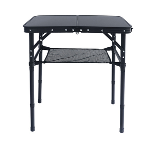 Bàn gấp đa năng nhỏ gọn, dùng cho khách sạn, tiệc ngoài trời, chống thấm nước, chất liệu nhôm và MDF, thiết kế hiện đại, di động, thích hợp cho dã ngoại và ăn uống. - Product Image 2