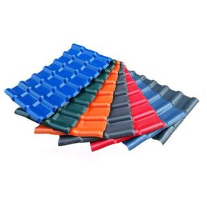 2.5mm 충격 저항 ASA 합성 PVC 지붕 시트 타일 플라스틱 UPVC 지붕재 주택 창고용 - Product Image 1
