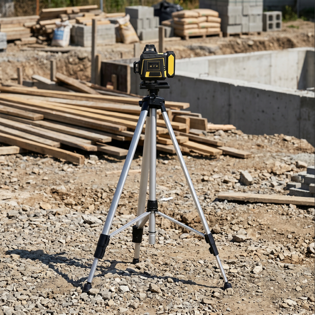 GSFixtop Laser Level Rod Aluminum Alloy 1.8m Portable Telescoping Pole Lifting Tripod Extend with 5/8" Interface