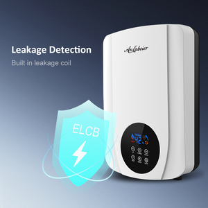220 Volt Touch Screen <b>ABS</b> Plastic Instant Hot Water System Electric Water Heater Tankless Shower Heater for Home - Product Image 4