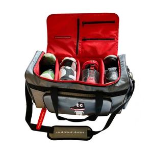 Muestra Gratuita de Fábrica: Bolsa de Viaje Plegable Impermeable para Tenis con Compartimentos Divisores Ajustables Grandes - Product Image 1