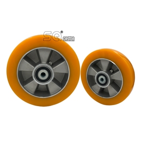 SQ Caster 200mm 300mm Kugellager Polyurethan Rad härte 93 Shore a Caster Wheel - Product Image 3