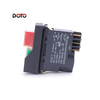 Interrupteur électromagnétique KJD7 18A 120V à bouton-poussoir avec protection contre les sous-tensions et les surcharges pour outils électriques