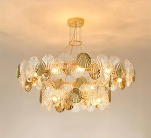 Wholesale Modern Pendant <b>Light</b> Wedding Villa Decorative Gold Luxury Led K9 <b>Crystal</b> <b>Chandelier</b> - Product Image 5