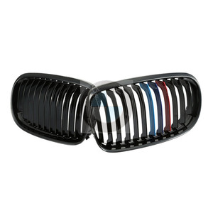 กระจังหน้า3 E90 BMW E91 M สีดำสามสีมันวาว ABS กันชนพลาสติกอัพเกรดชิ้นส่วน E90 XK LM - Product Image 1