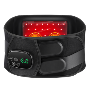 Cinturón Térmico Inalámbrico de Luz Roja de 660nm y 850nm, <span class=keywords><strong>Manta</strong></span> Térmica <span class=keywords><strong>para</strong></span> Alivio del Dolor - Product Image 1