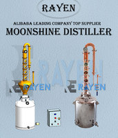 Alambic de cuivre de colonne de reflux pour Moonshine de haute pureté et esprit neutre faisant la distillation