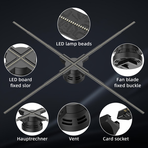 <span class=keywords><strong>3D</strong></span> Hologram Fan chiếu ứng dụng điều khiển <span class=keywords><strong>3D</strong></span> Holographic Fan Độ phân giải cao <span class=keywords><strong>LED</strong></span> <span class=keywords><strong>3D</strong></span> Hologram Fan - Product Image 2
