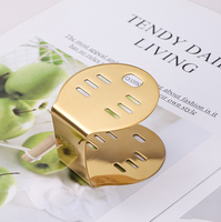 Premium 304 paslanmaz çelik altın küçük pasta kek tatlı çatal 6-Piece düğün iyilik için standı ile meyve çatalı Set