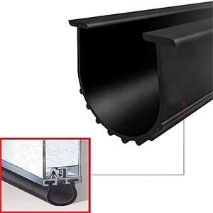Joint d'étanchéité inférieur <span class=keywords><strong>de</strong></span> <span class=keywords><strong>porte</strong></span> <span class=keywords><strong>de</strong></span> garage en caoutchouc EPDM <span class=keywords><strong>de</strong></span> type T du fabricant, bande <span class=keywords><strong>de</strong></span> remplacement anti-intempéries avec service <span class=keywords><strong>de</strong></span> découpe - Product Image 5