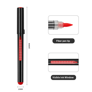 Khy Chất Lượng Cao Nhãn Hiệu Riêng Neon UV Phát Sáng Trong Bóng Tối Hình Xăm Bút Cho Da Cơ Thể Nghệ Thuật Bút Với Mặt Sơn Vẽ - Product Image 2