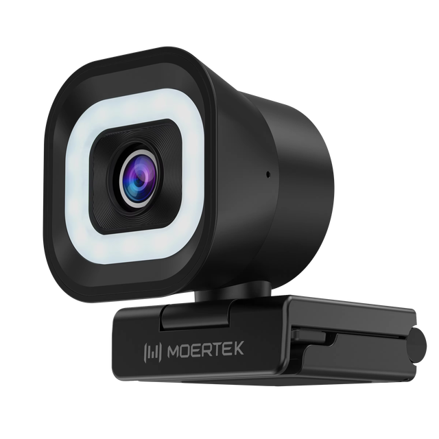 4K STREAM WEBCAM WITH LIGHTING