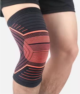 Genouillère de compression respirante, antidérapante et élastique pour la course, le basketball, le fitness, la musculation – OEM, ODM, vente en gros personnalisée - Product Image 1