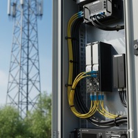 YYGL 1.6T OSFP DR8 8x200G PAM4 500m 1310nm Single-mode SMF Dual MTP/MPO-12 APC Transceiver Sirkuit Terpadu Fotonik Data