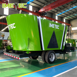 Mélangeur TMR vertical robuste Imetec, entraîné par tracteur, alimenté par prise <span class=keywords><strong>de</strong></span> force, pour <span class=keywords><strong>l</strong></span>'élevage <span class=keywords><strong>de</strong></span> bovins en ferme - Product Image 6