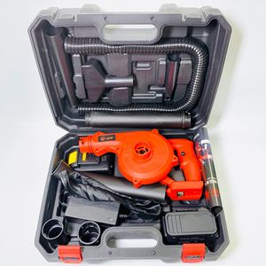 Juego de Soplador de Litio Portátil de Alta Potencia, Recargable, 2 en 1, Soplador de Polvo Inalámbrico, Herramientas de Soplado, Embalaje D1 - Product Image 4