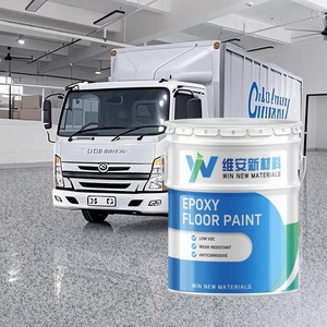 Pintura epoxi para suelo de minería de arena anticorrosión al por mayor, pintura epoxi para suelo de arena coloreada, revestimiento para suelo de mármol y cemento de hormigón - Product Image 1