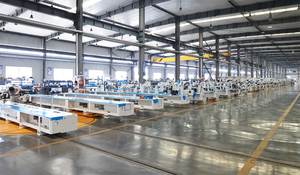 Bảng gỗ MDF Melamine chế biến gỗ thẳng Pur hoàn toàn tự động cạnh dải máy - Product Image 3