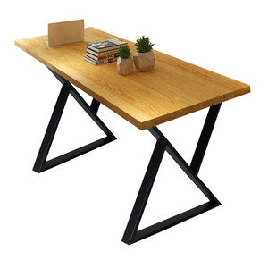 Patas de mesa en forma de X de acero de hierro fundido industrial para banco de oficina, comedor, muebles de café, versátiles para uso en hospitales y cocinas - Product Image 5