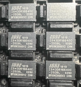 Nuevo Chip de Memoria EMCP de Capacidad Electrónica de Montaje Estándar Preciso IS43DR16640C-25DBL - Product Image 1