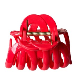 Nouvelles pinces à <span class=keywords><strong>cheveux</strong></span> élégantes de forme ovale <span class=keywords><strong>plate</strong></span>, design simple de couleur unie, pinces à <span class=keywords><strong>cheveux</strong></span> personnalisées pour femmes - Product Image 4