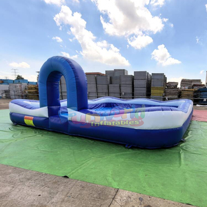 Fête foraine extérieure de qualité commerciale avec machine à canons, jeu interactif gonflable et piscine à mousse - Product Image 4