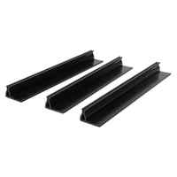 Perfiles de Extrusión de PVC Ecológicos, Barras Planas, Tiras, Secciones de Acabado y Molduras Angulares Rígidas para Proyectos de Plástico para Supermercados