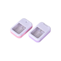 Offre Spéciale – Flacon pulvérisateur carré en PP multicolore de 20 ml, personnalisable, rechargeable, pour brume fine, parfum de poche, désinfectant pour les mains, flacon vide