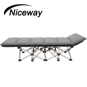 Cama Dobrável Ajustável Durável para Casa, Quarto, Acampamento ao Ar Livre, Escritório ou Uso Doméstico - Mais Vendida - Product Image 1