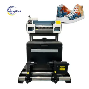 30cm dtf printer a3 dtf direct to film desktop dual F1080 XP600 print head fast printing speed tshirt printer
