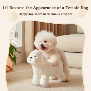 Toptan karikatür Humping Teddy köpek silikon oyuncak komik çiftleşme eylem Pet oyuncak yavru stres giderici ve oynamak için - Product Image 2
