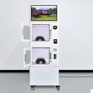 Dual Chamber Smart Touchscreen Automatic Helmet Cleaning Locker Machine For Gas Station & Mall - Product Image 3