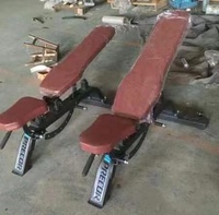 Nouveau Banc de Musculation Commercial en Métal Réglable avec Poids, pour Sit-ups et Hyperextension, Idéal pour la Musculation